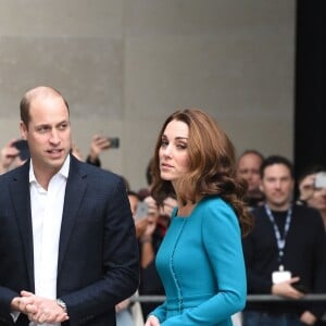 La duchesse Catherine de Cambridge et le prince William étaient en visite au siège de la BBC à Londres le 15 novembre 2018 dans le cadre de la Semaine anti-harcèlement en Grande-Bretagne.