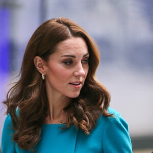 La duchesse Catherine de Cambridge et le prince William étaient en visite au siège de la BBC à Londres le 15 novembre 2018 dans le cadre de la Semaine anti-harcèlement en Grande-Bretagne.