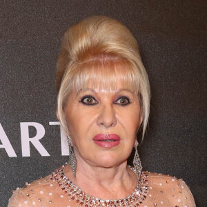 Ivana Trump - Soirée "Angel Ball 2018" à New York. Le 22 octobre 2018.