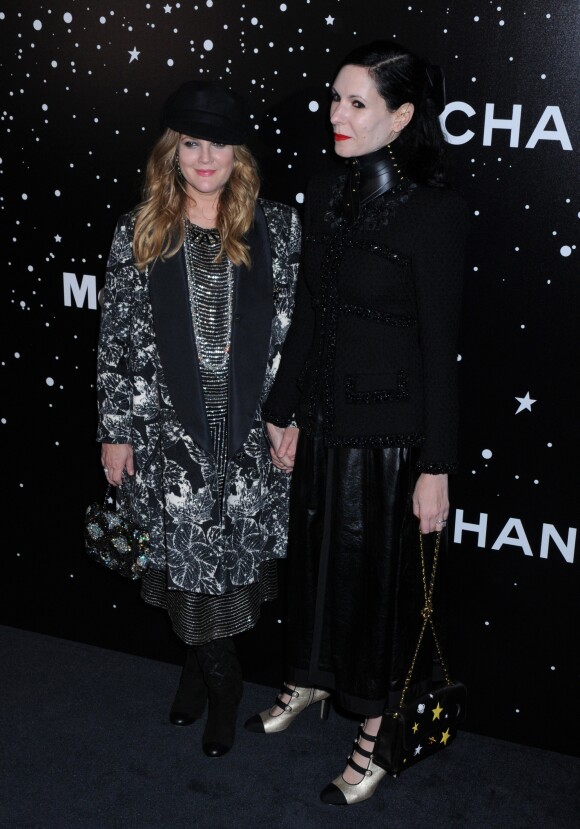 Drew Barrymore et Jill Kargman lors de la soirée Museum of Modern Art Film benefit presented by Chanel: A Tribute to Martin Scorsese, à New York, le 19 novembre 2018.