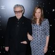 Harvey Keitel et Daphna Kastner lors de la soirée Museum of Modern Art Film benefit presented by Chanel: A Tribute to Martin Scorsese, à New York, le 19 novembre 2018.