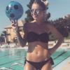 Roxane du "Meilleur Pâtissier" à la piscine - Instagram, 29 juin 2018