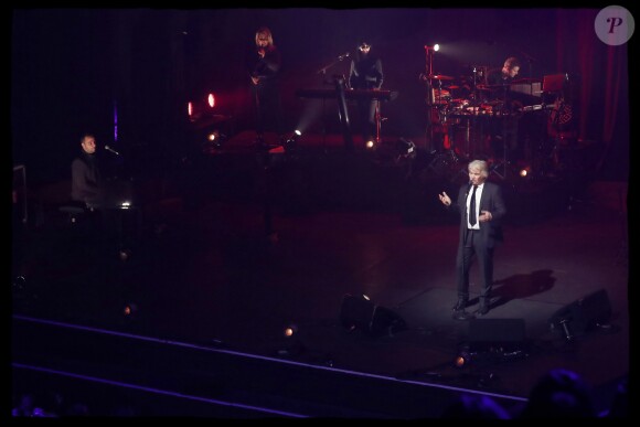 Exclusif - Daniel Guichard fête son 70ème anniversaire sur la scène de l'Olympia à Paris le 21 novembre 2018. © Alain Guizard/Bestimage