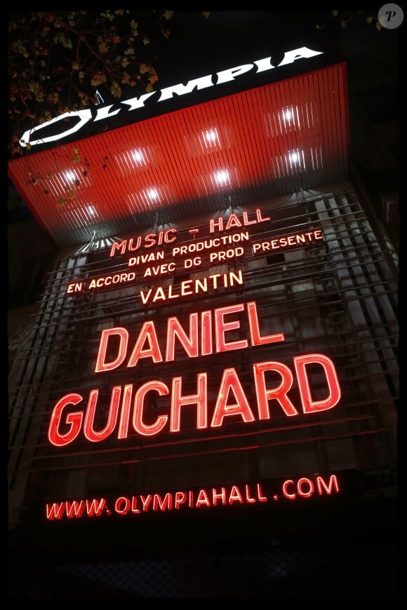 Exclusif  - Daniel Guichard fête son 70ème anniversaire sur la scène de l'Olympia à Paris le 21 novembre 2018. © Alain Guizard/Bestimage