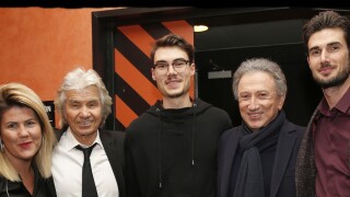 Daniel Guichard fête ses 70 ans avec ses enfants à l'Olympia