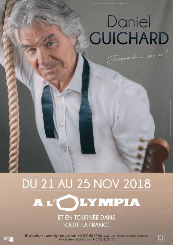 Daniel Guichard en tournée dans toute la France