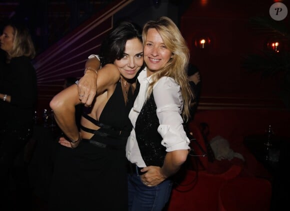 Semi-exclusif - Sandra Sisley, Sarah Lavoine - Dîner d'inauguration du club Roxie au 23 Rue de Ponthieu dans le 8ème arrondissement de Paris le 27 novembre 2018. © Marc Ausset-Lacroix/Bestimage