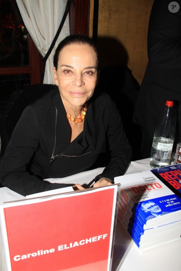 Caroline Eliacheff lors de la soirée du 41ème cocktail des écrivains du Cercle MBC dans les salons du Fouquet's à Paris, France, le 28 novembre 2018. © Philippe Baldini/Bestimage