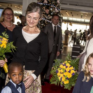 La princesse Mary de Danemark lors du lancement de la campagne "Deliver for Good" par "Women Deliver" au Radisson Blu Hotel à Nairobi, lors de son voyage officiel au Kenya. Le 28 novembre 2018.