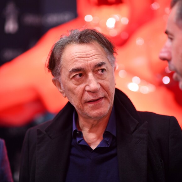 Exclusif - Richard Berry - La galerie Orlinski fête son premier anniversaire au 68 rue du Faubourg Saint-Honoré dans le 8ème à Paris le 29 novembre 2018. © Rachid Bellak/Bestimage