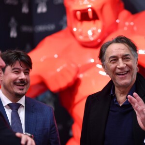 Exclusif - Richard Berry - La galerie Orlinski fête son premier anniversaire au 68 rue du Faubourg Saint-Honoré dans le 8ème à Paris le 29 novembre 2018. © Rachid Bellak/Bestimage