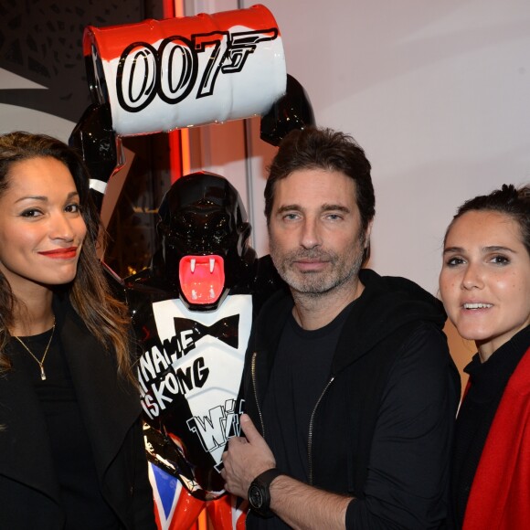 Exclusif - Cindy Fabre (Miss France 2005), Richard Orlinski, Joyce Jonathan - La galerie Orlinski fête son premier anniversaire au 68 rue du Faubourg Saint-Honoré dans le 8ème à Paris le 29 novembre 2018. © Rachid Bellak/Bestimage