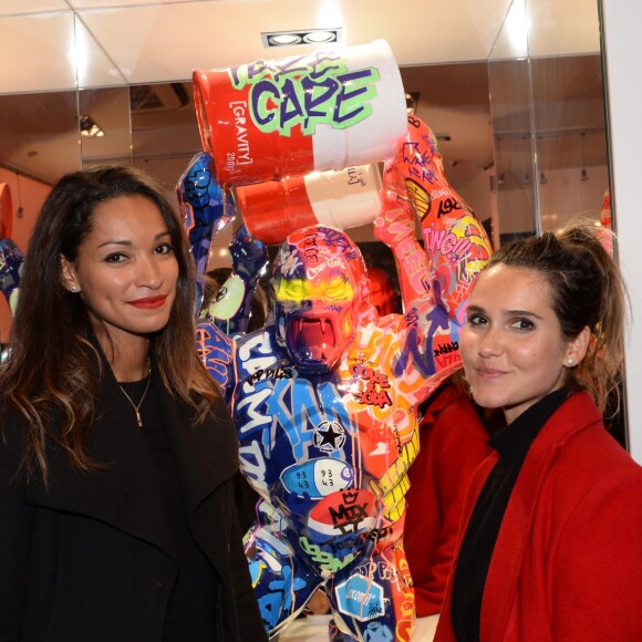 Exclusif - Cindy Fabre (Miss France 2005), Joyce Jonathan - La galerie Orlinski fête son premier anniversaire au 68 rue du Faubourg Saint-Honoré dans le 8ème à Paris le 29 novembre 2018. © Rachid Bellak/Bestimage