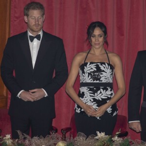 Meghan Markle (enceinte), duchesse de Sussex, à la soirée Royal Variety Performance à Londres le 19 novembre 2018.