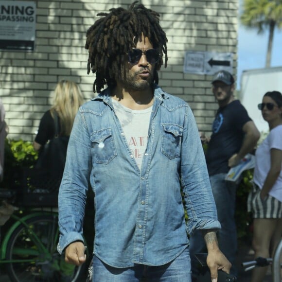 Exclusif - Lenny Kravitz à Miami, Floride, Etats-Unis, le 4 novembre 2018.