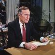  George H.W. Bush lors de son allocution de Noël à la Maison Blanche le 25 décembre 1991. L'ancien président des Etats-Unis est mort à l'âge de 94 ans le 30 novembre 2018. 