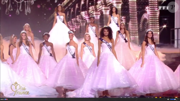Election de Miss France 2019 sur TF1, le 15 décembre 2018.