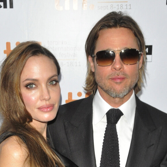 Angelina Jolie et Brad Pitt à la première du film "Au pays du sang et du miel" à Toronto le 10 septembre 2011