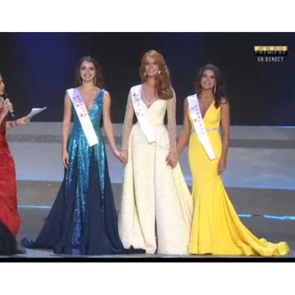 Maëva Coucke dans le top 12 de Miss Monde 2018, 8 décembre 2018, Paris Première