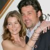 Ellen Pompeo et Patrick Dempsey lors de la soirée pre-Emmy au Cabana Club, à Hollywood, le 17 septembre 2005.