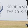 Mel Reid lors de la compétition 2018 Aberdeen Standard Investments Ladies Scottish Open au Gullane Golf Club, le 28 juillet 2018 