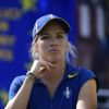 Mel Reid au tournoi The Solheim Cup, de Des Moines Golf and Country Club, le 20 août 2017