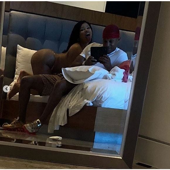 Nicki Minaj et son petit ami, Kenneth Petty. Décembre 2018.