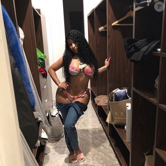 Nicki Minaj. Décembre 2018.