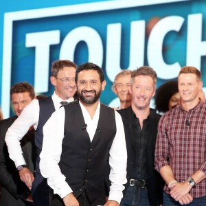 Exclusif -Gilles Verdez, Capucine Anav, Benjamin Castaldi, Cyril Hanouna, Jean-Luc Lemoine, Matthieu Delormeau, Shera Kerienski - Enregistrement de la première émission de la rentrée de Touche pas à mon poste (TPMP) sur C8 à Paris le 5 septembre 2016. © Dominique Jacovides / Bestimage