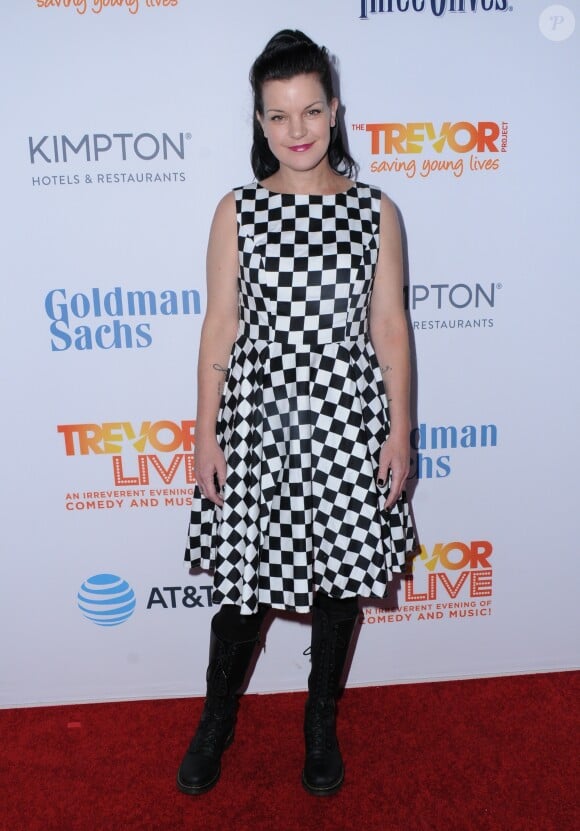 Pauley Perrette - Soirée TrevorLIVE Los Angeles 2016 à l'hôtel Beverly Hilton à Los Angeles, le 4 décembre 2016.