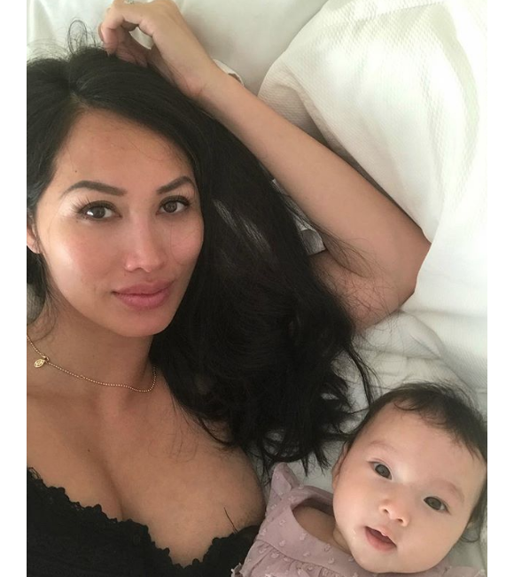 Angie Vu Ha avec sa fille Emma-Rose sur Instagram (décembre 2018)