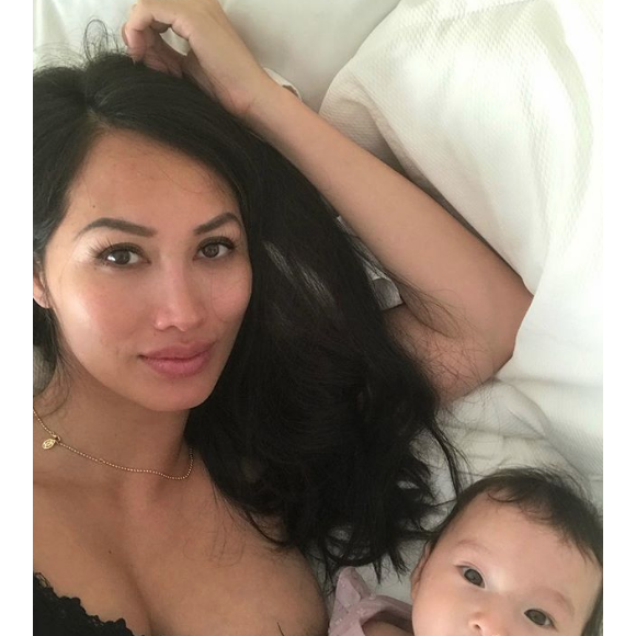 Angie Vu Ha avec sa fille Emma-Rose sur Instagram (décembre 2018)