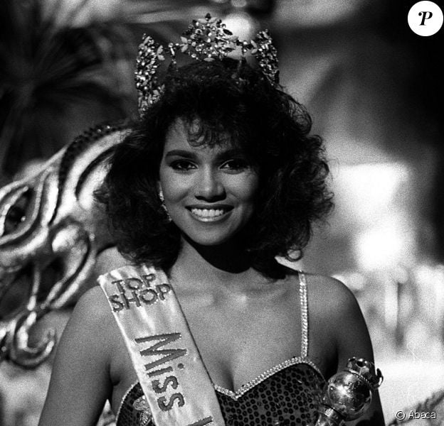 Elue Miss Ohio en 1986 à 20 ans, Halle Berry a représenté les Etats-Unis lors de l'élection de Miss Word. Elle est arrivée sixième du concours international en portant l'écharpe de Miss USA.
