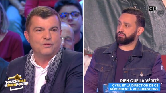 Jean-Luc Lemoine évincé de C8 ? Cyril Hanouna répond, l'humoriste étonné