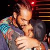 Joakim Noah et Lais Ribeiro s'embrassent à Las Vegas. Instagram, le 10 octobre 2018.