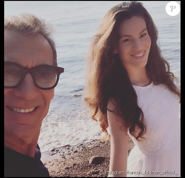 François Feldman et sa fille Joy sur Instagram.