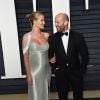 Rosie Huntington-Whiteley enceinte et son fiancé Jason Statham à Berverly Hills, le 26 février 2017. © Chris Delmas/Bestimage