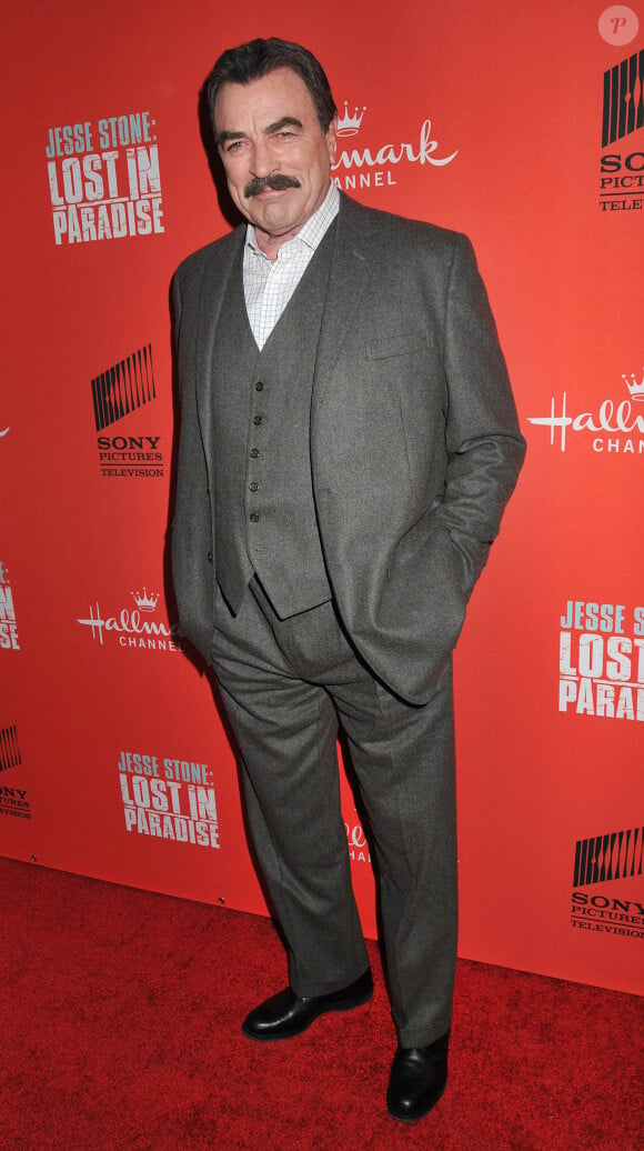 Tom Selleck - Première du film de "Jess Stone: Lost In Paradise" à New York, le 14 octobre 2015.