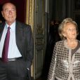 Jacques Chirac et sa femme Bernadette, Versailles, 2011.