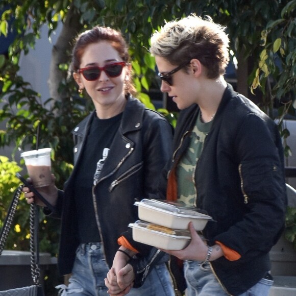 Kristen Stewart et Sara Dinkin à Los Angeles. Décembre 2018.
