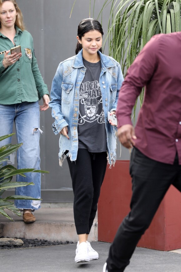 Selena Gomez dans les rues de Los Angeles, le 21 décembre 2018.
