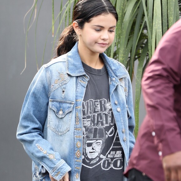 Selena Gomez dans les rues de Los Angeles, le 21 décembre 2018.