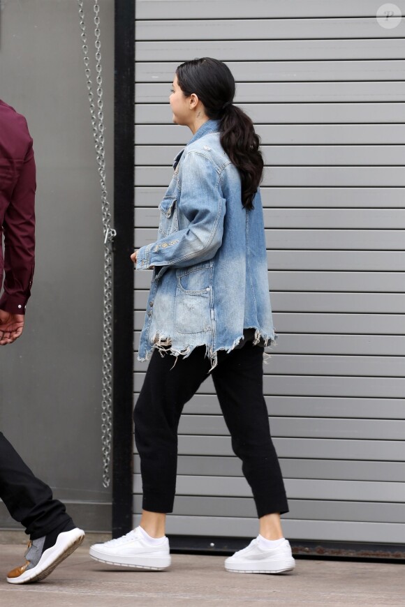Selena Gomez dans les rues de Los Angeles, le 21 décembre 2018.