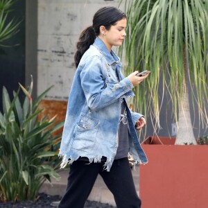 Selena Gomez dans les rues de Los Angeles, le 21 décembre 2018.