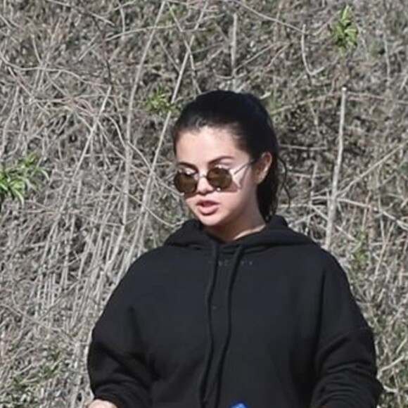 Selena Gomez se promène avec des amis à Los Angeles. Le 22 décembre 2018 Los Angeles.