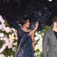 Nick Jonas et Priyanka Chopra assistent à leur deuxième réception de mariage à Bombay, le 19 décembre 2018.
