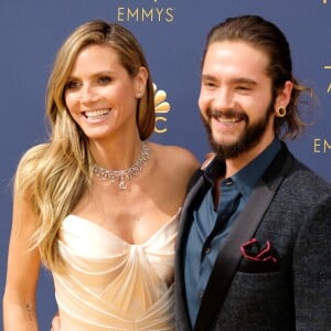 Heidi Klum, Tom Kaulitz People au 70ème Primetime Emmy Awards au théâtre Microsoft à Los Angeles le 17 septembre 2018.