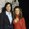 Ringo et Sheila lors des Trophées de la Télévision le 19 juin 1973 au château de Versailles.