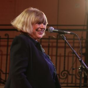 Marianne Faithfull - Soirée "ICCARRE" (Intermittents en Cycles Courts, les Anti Rétroviraux Restent Efficaces), la juste posologie dans les traitements du SIDA, à la maison Jean Paul Gaultier à Paris, le 23 novembre 2015. © Denis Guignebourg/Bestimage