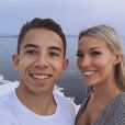 La footballeur de l'OM Maxime Lopez et sa belle Montaine, ex-candidate de télé-réalité, sont en couple.